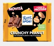 RITTER TAV. PROTEIN PZ.12 GR.75 ARACHIDI CRUNCHY